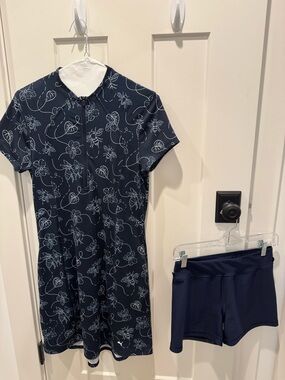 Puma Navy golf dress with pants